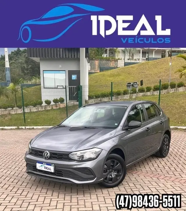 Carro Volkswagen Polo 2024 Track 1.0 Flex 12V 5p