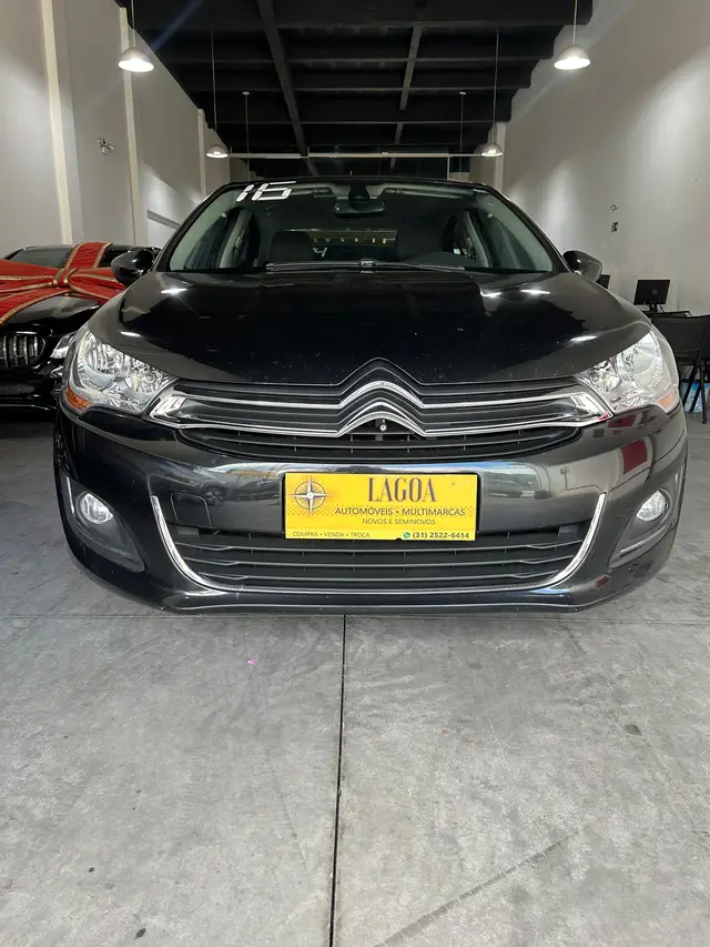 Carro Citroën C4 Lounge 2016 Tendance NAV 2.0 16V