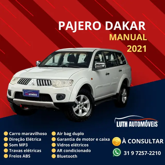 Carro Mitsubishi Pajero Dakar 2013 3.2 4WD (Aut)