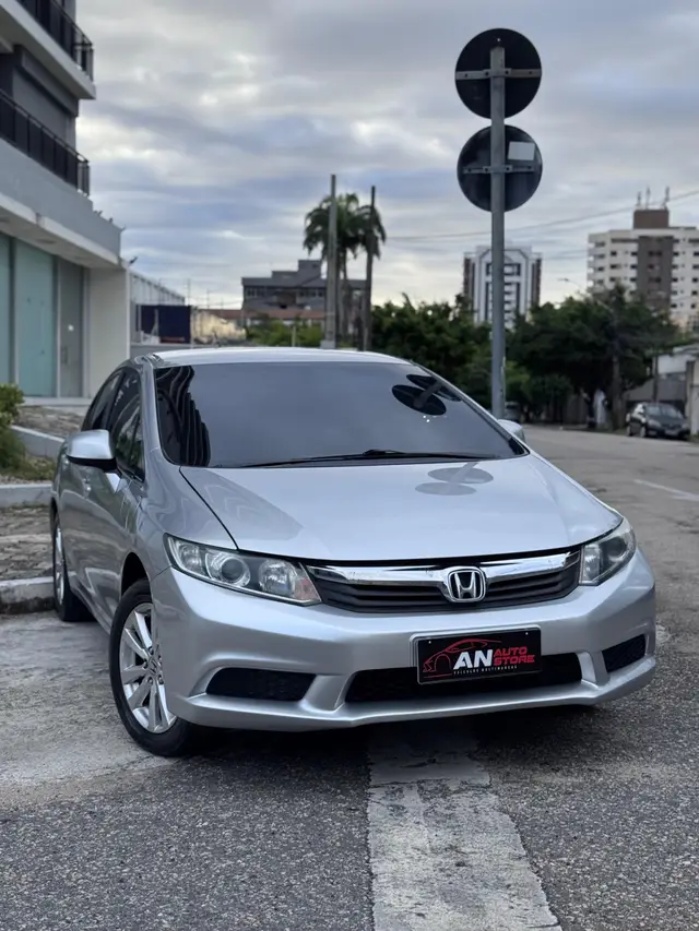 Carro Honda Civic 2014 New  LXS 1.8 16V i-VTEC (Aut) (Flex)