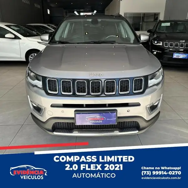 Carro Jeep Compass 2021 2.0 Limited (Aut) (Flex)