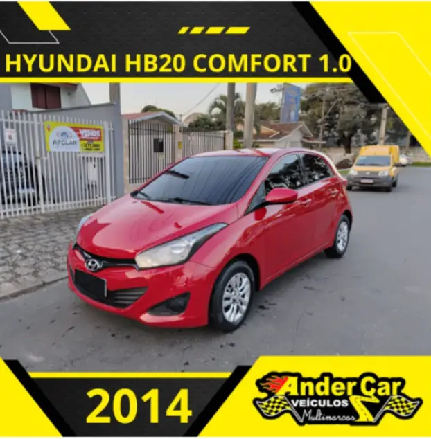 Carro Hyundai HB20 2014 1.0 Comfort (Flex)