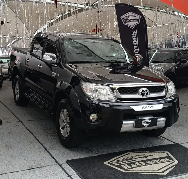 Carro Toyota Hilux Cabine Dupla 2010 Hilux 2.7 SR CD 4x2 (Flex) (Aut)