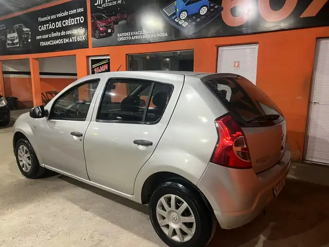 Carro Renault Sandero 2010 Authentique 1.0