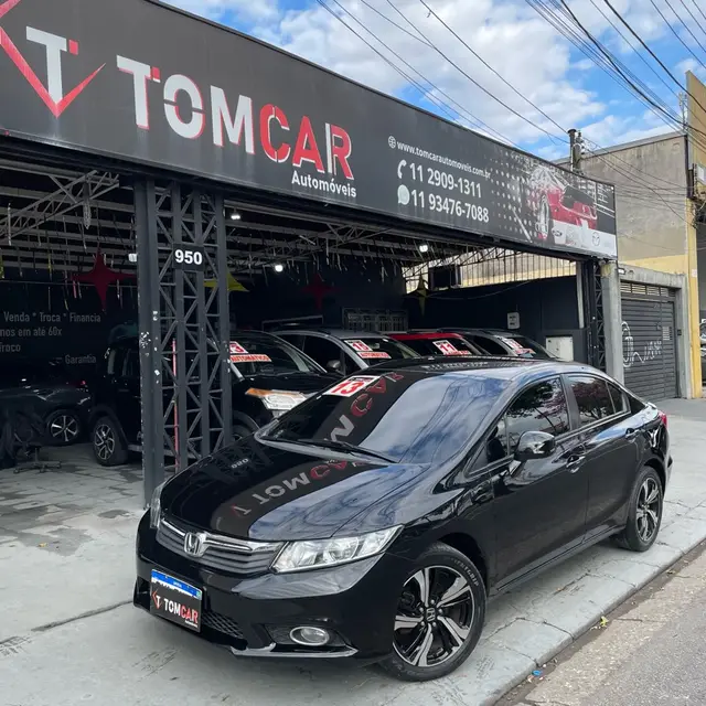 Carro Honda Civic 2013 New  LXS 1.8 16V i-VTEC (Aut) (Flex)