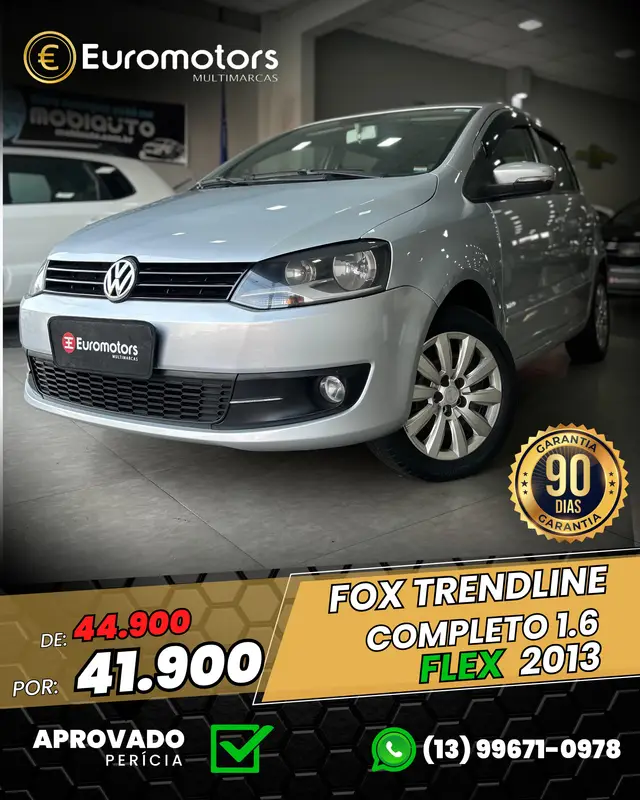 Carro Volkswagen Fox 2013 1.6 VHT (Flex)