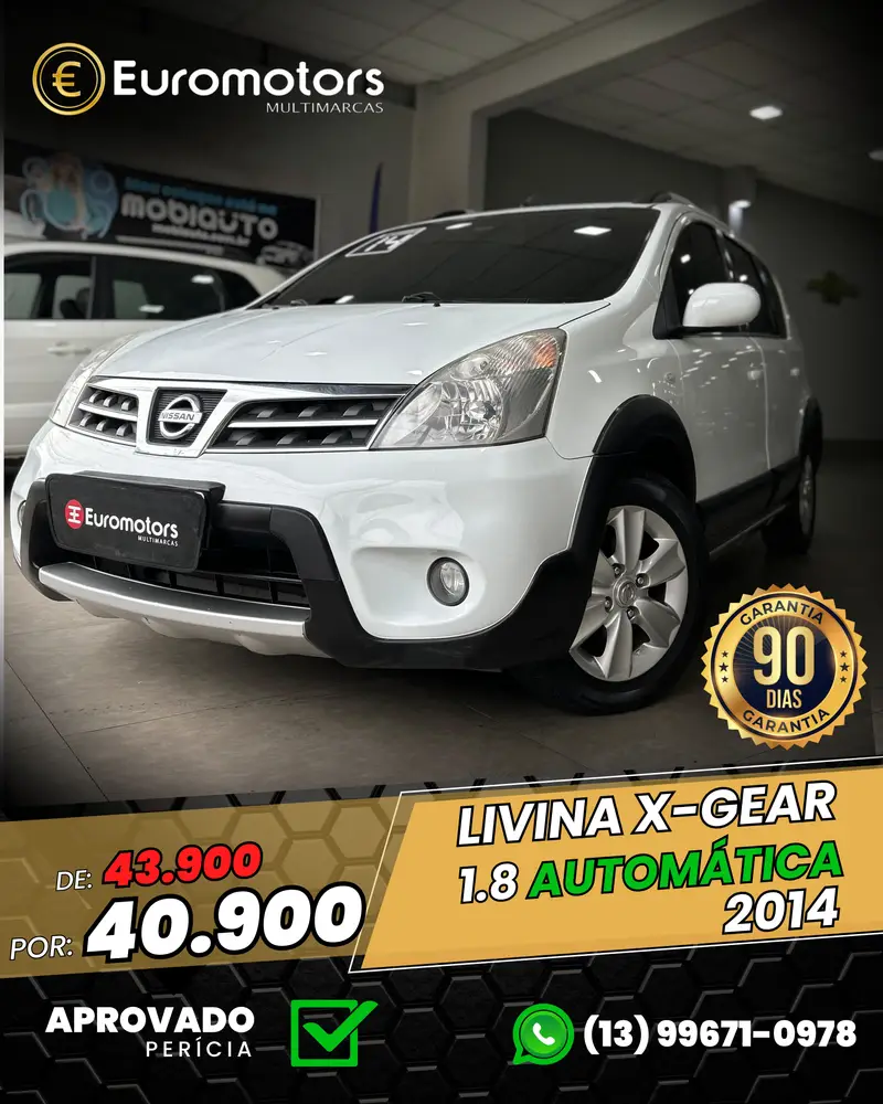 Nissan Livina X-Gear SL 1.8 16V (flex) (aut)