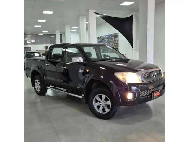 Carro Toyota Hilux Cabine Dupla 2009 Hilux 2.7 SR CD 4x2 (Flex)