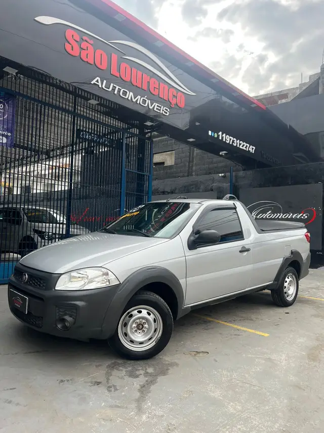 Carro Fiat Strada 2020 Hard Working 1.4 (Flex) (Cabine Simples)