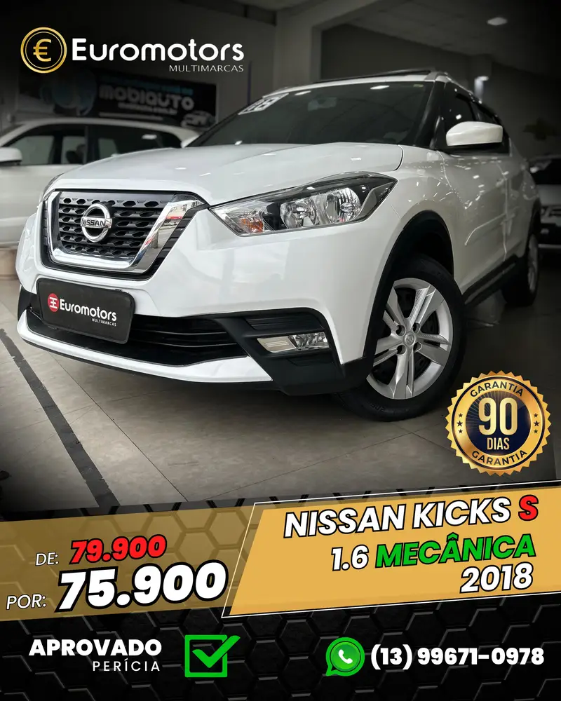 Nissan Kicks 1.6 S (Flex)