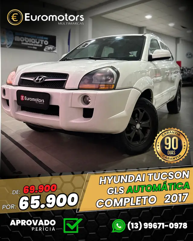 Carro Hyundai Tucson 2017 GLS 2.0L 16v Top (Flex) (Aut)