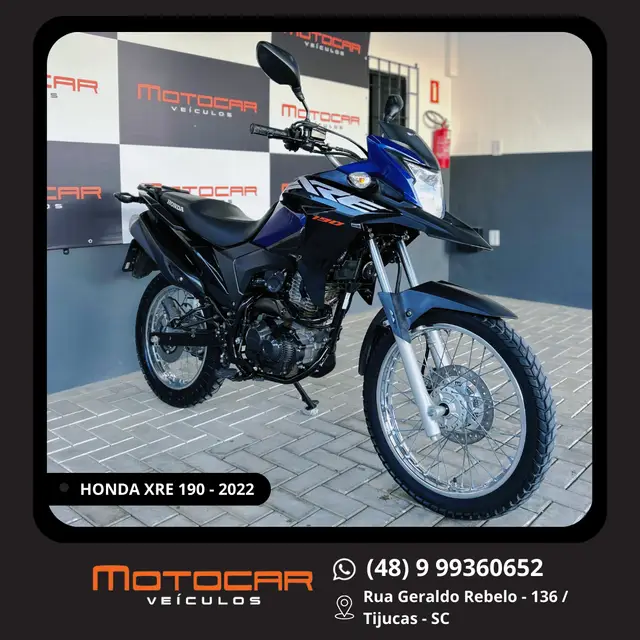 Moto Honda XRE 190 2022 (ABS) (Flex)