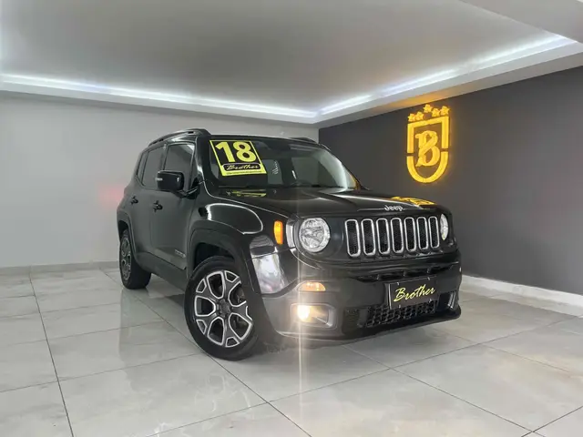 Carro Jeep Renegade 2018 Longitude 1.8 4x2 (Aut) (Flex)