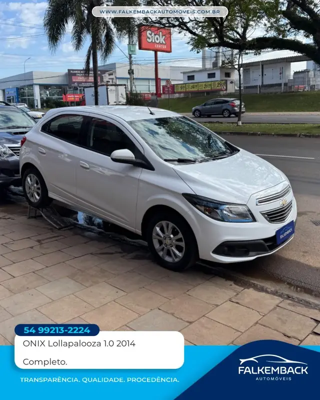 Carro Chevrolet Onix 2014 1.0 Loolapalooza SPE/4