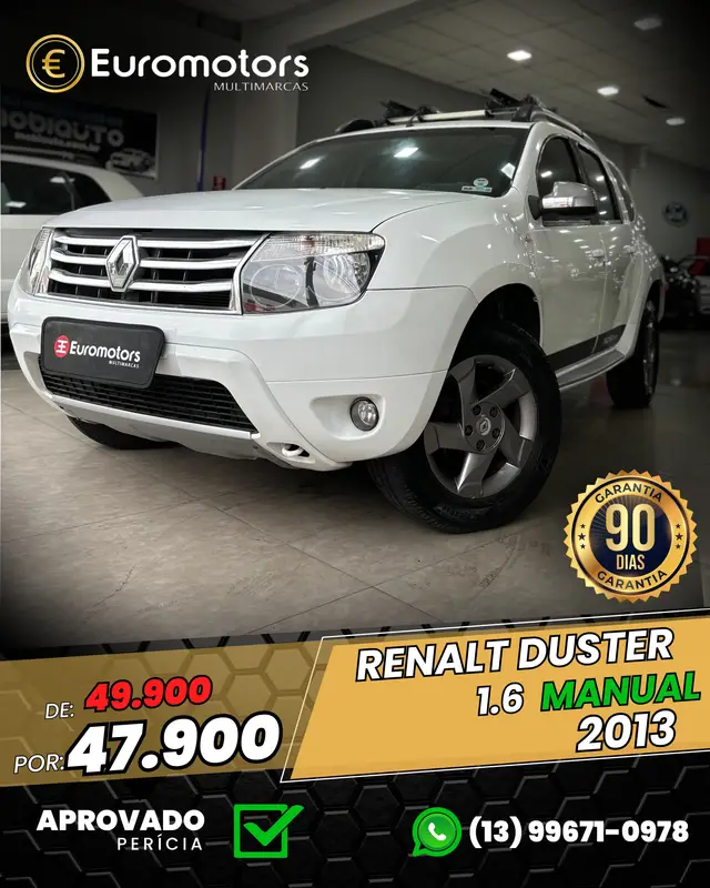Carro Renault Duster 2013 1.6 16V Dynamique (Flex)