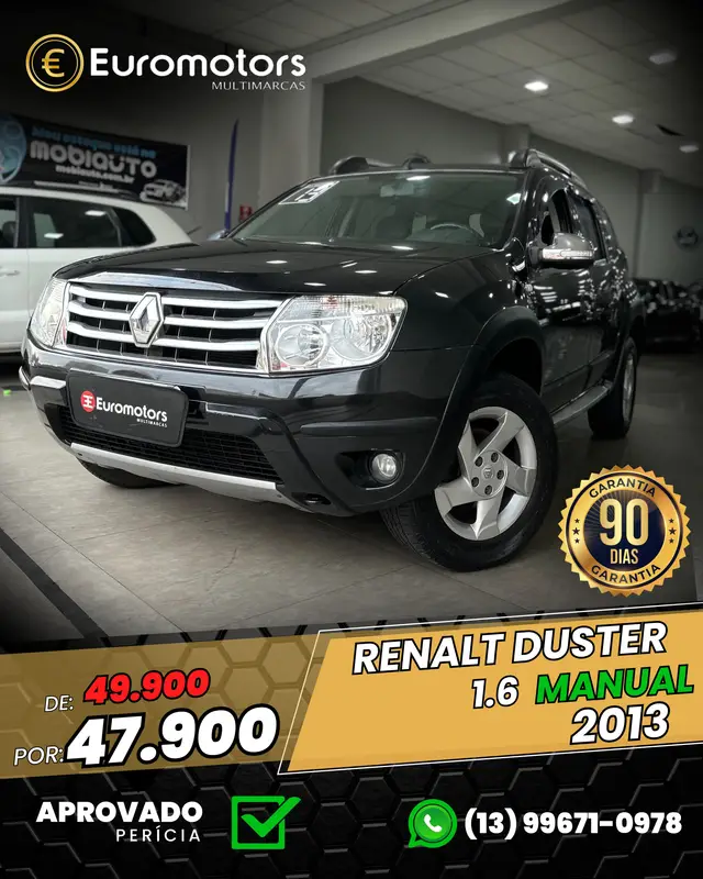 Carro Renault Duster 2013 1.6 16V Dynamique (Flex)