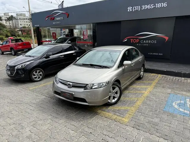 Carro Honda Civic 2008 New  LXS 1.8 16V (Aut) (Flex)
