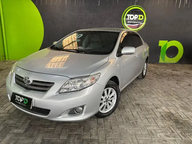 Carro Toyota Corolla 2010 Sedan XLi 1.6 16V (aut)