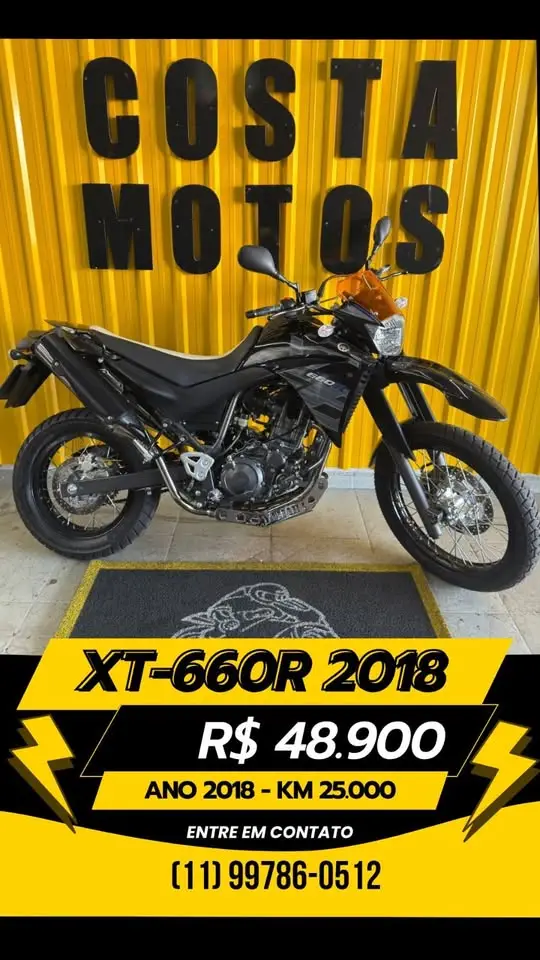 Moto Yamaha XT 600 R 2018 R