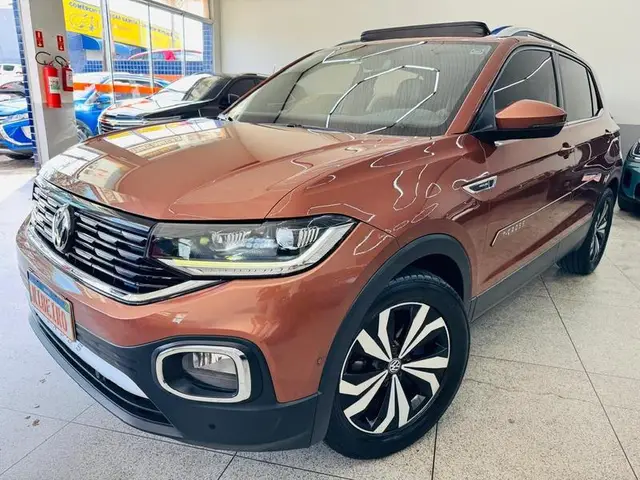 Carro Volkswagen T-Cross 2021 1.4 TSI Highline (Aut) (Flex)