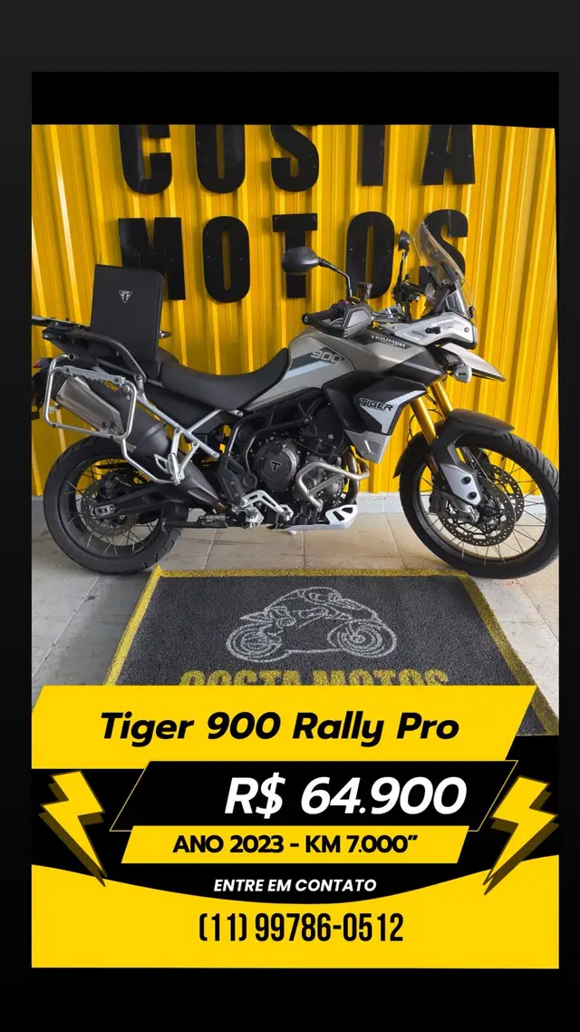Moto Triumph Tiger 900 2023 Rally Pro