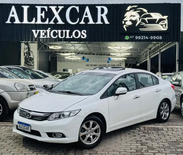 Carro Honda Civic 2013 New  EXS 1.8 16V i-VTEC (Aut) (Flex)