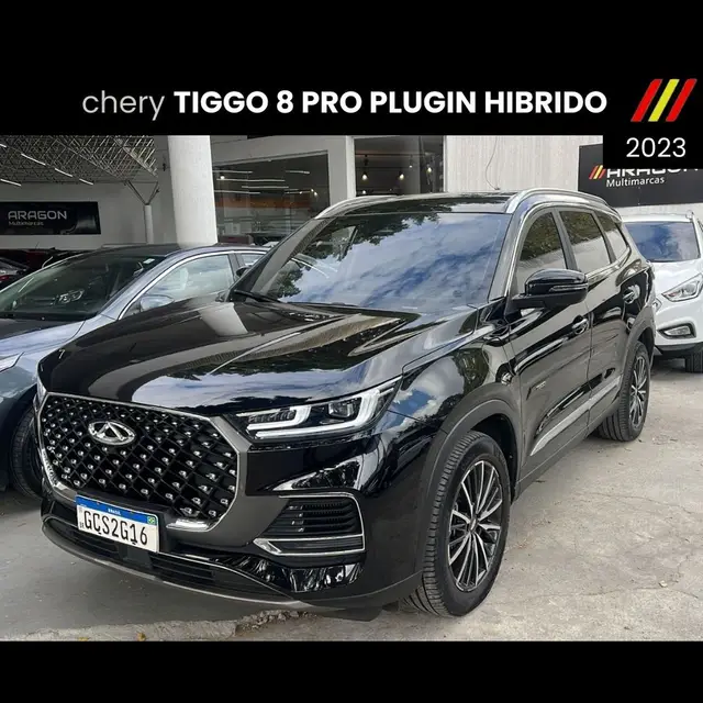 Carro CAOA Chery Tiggo 8 Pro 2023 Hybrid 1.5 Turbo