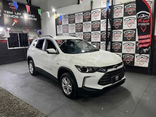 Carro Chevrolet Tracker 2021 1.0 Turbo (Aut) (Flex) (PCD)