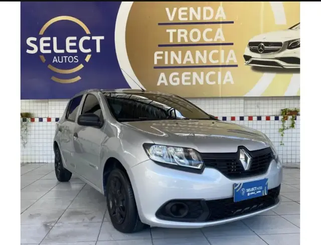 Carro Renault Sandero 2018 Authentique 1.0 12V SCe (Flex)