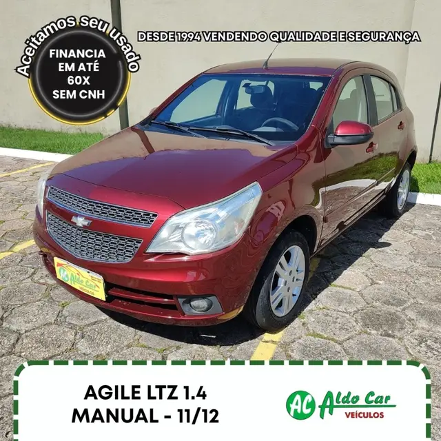 Carro Chevrolet Agile 2012 LTZ 1.4 8V (Flex)