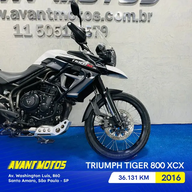 Moto Triumph Tiger 800 2016 800 XCx