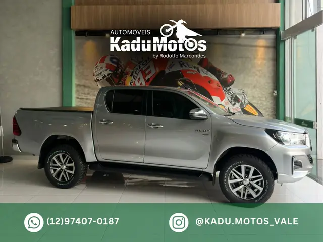 Carro Toyota Hilux Cabine Dupla 2019 Hilux 2.7 SRV CD 4x2 (Flex) (Aut)