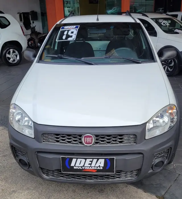 Carro Fiat Strada 2019 Hard Working 1.4 (Flex) (Cabine Simples)