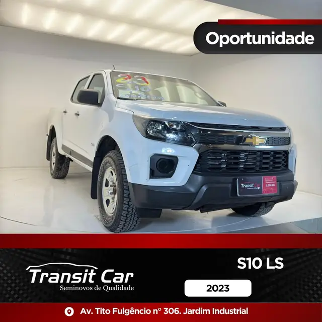 Carro Chevrolet S10 Cabine Simples 2023 LS 2.8 Turbodiesel