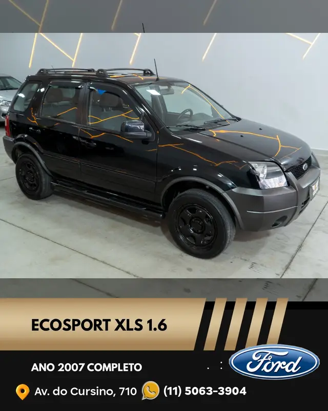 Carro Ford EcoSport 2007 Ecosport XLS 1.6 (Flex)