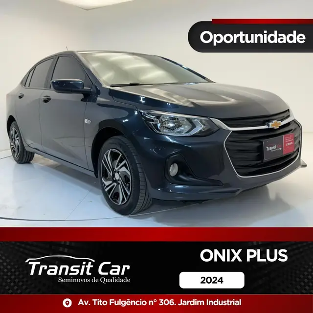 Carro Chevrolet Onix Plus 2024 LT 1.0 Turbo