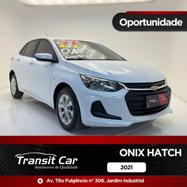 Carro Chevrolet Onix 2021 LT 1.0 II (Flex)