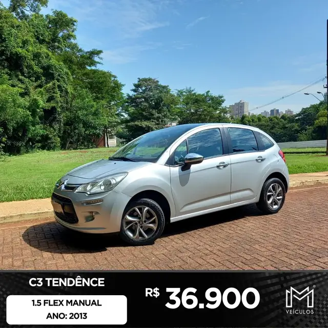 Carro Citroën C3 2013 Tendance 1.5 8V (Flex)