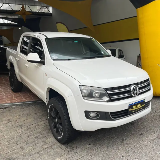 Carro Volkswagen Amarok 2015 2.0 CD 4x4 TDi Highline (Aut)