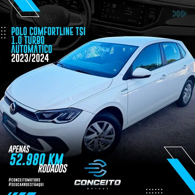 Carro Volkswagen Polo 2024 Comfortline (Aut) (Flex)