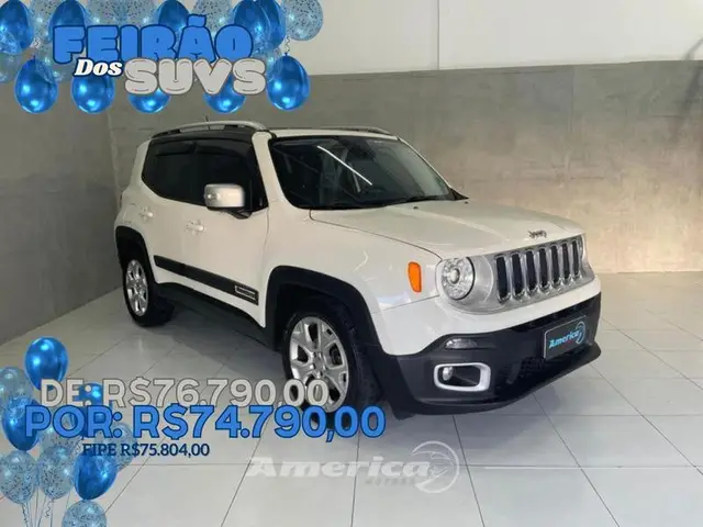 Carro Jeep Renegade 2018 Limited 1.8 4x2 (Aut) (Flex)