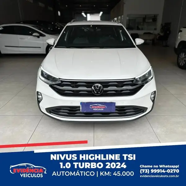 Carro Volkswagen Nivus 2024 Highline 200 TSI