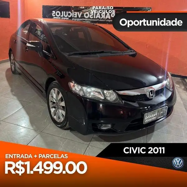 Carro Honda Civic 2011 New  EXS 1.8 16V i-VTEC (Aut) (Flex)