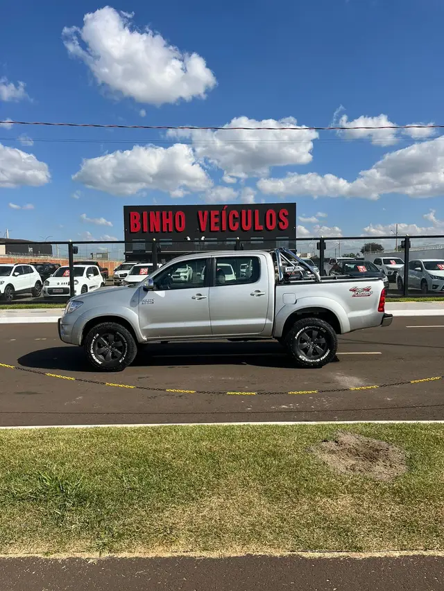 Carro Toyota Hilux Cabine Dupla 2009 Hilux SRV 4X4 3.0 (cab dupla) (aut)