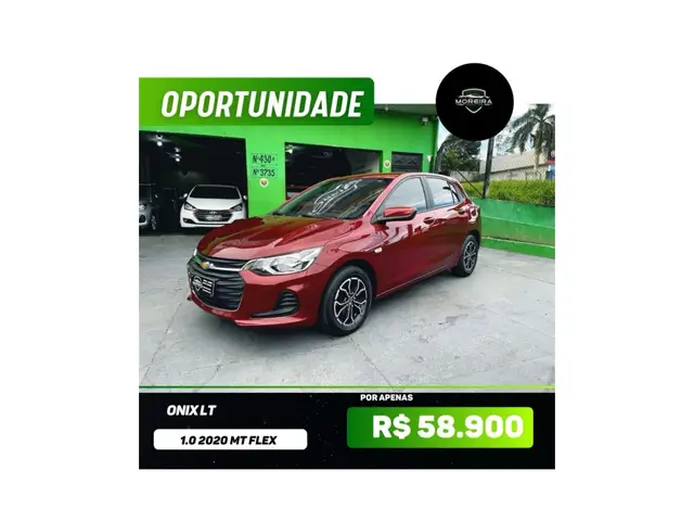 Carro Chevrolet Onix 2020 1.0 (Flex)