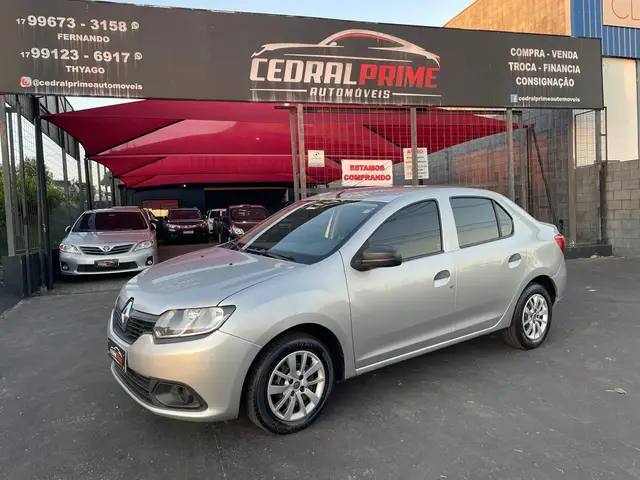 Carro Renault Logan 2018 Authentique 1.0 12V SCe (Flex)