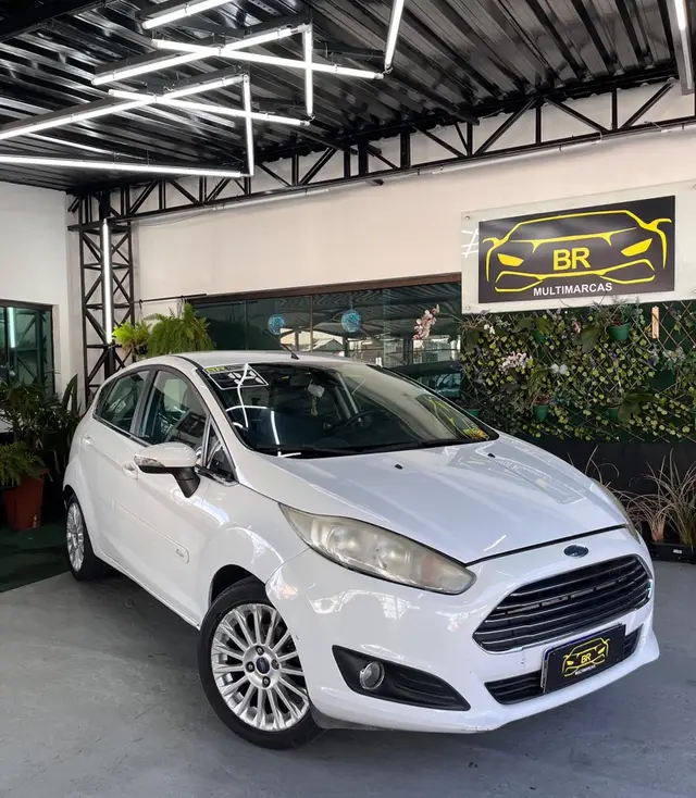 Carro Ford New Fiesta Hatch 2014 New Fiesta Titanium 1.6 16V