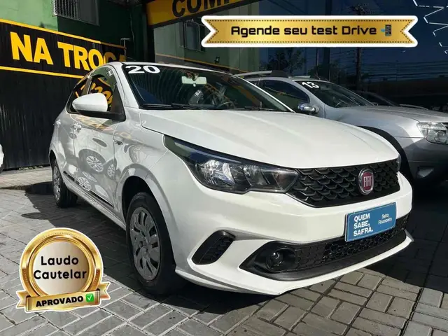 Carro Fiat Argo 2020 Drive 1.0 Firefly (Flex)