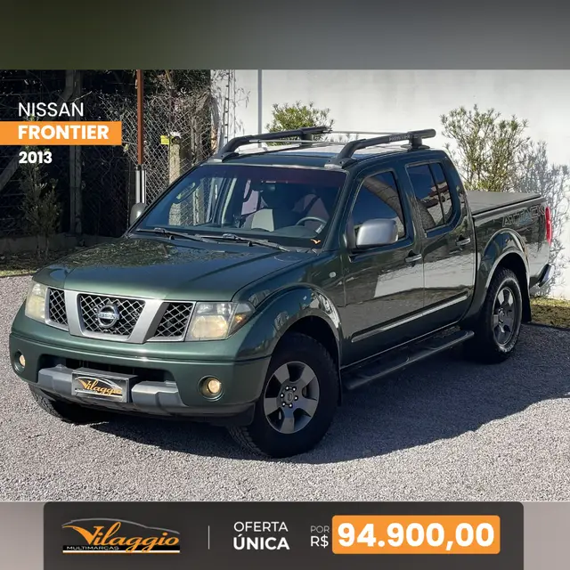 Carro Nissan Frontier 2013 SE Attack 2.5 4X4 (Cab.Dupla)