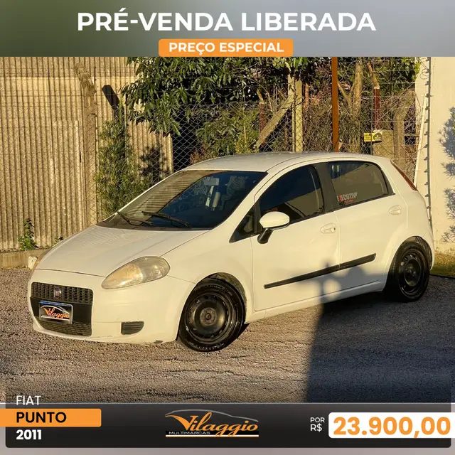 Carro Fiat Punto 2011 Attractive 1.4 (Flex)